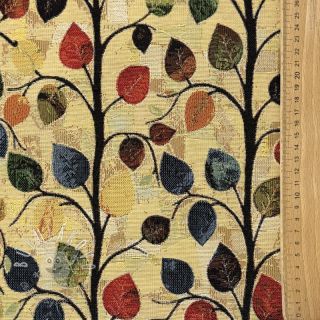 Dekoračná látka GOBELIN premium Leaves Funky Arty