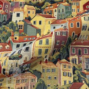 Dekoračná látka GOBELIN premium Happy Siesta House