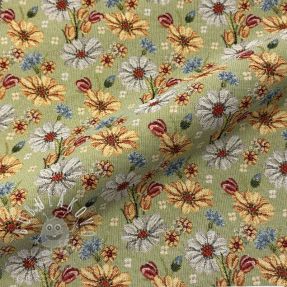 Dekoračná látka GOBELIN premium Floral Easter Flower