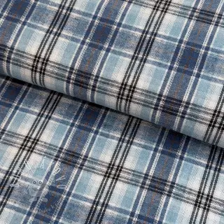 Scottish Check YARN DYED BRUSHED Ria