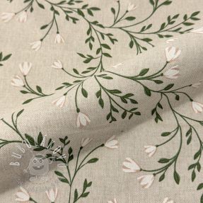 Dekoračná látka Linenlook premium Flower Bell Garland