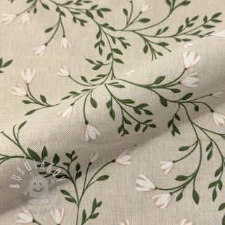 Dekoračná látka Linenlook premium Flower Bell Garland