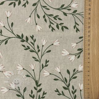 Dekoračná látka Linenlook premium Flower Bell Garland