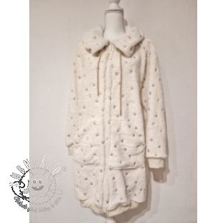 Kabátovina TEDDY Tossed hearts gold