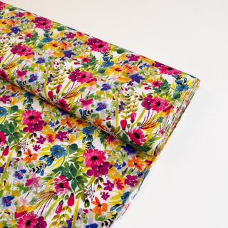 Viskóza RADIANCE Flowers Zanny digital print