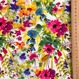 Viskóza RADIANCE Flowers Zanny digital print