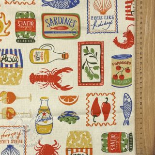 Dekoračná látka Mediterranean Vibe digital print