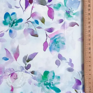 Viskóza RADIANCE Flowers Wendy digital print