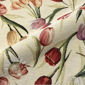 Dekoračná látka GOBELIN premium Tulip Spring Classic