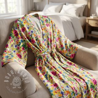 Viskóza RADIANCE Flowers Zanny digital print