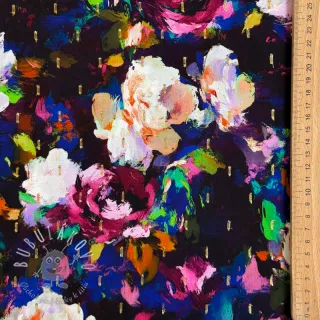 Viskóza LUREX Flower Tanja digital print