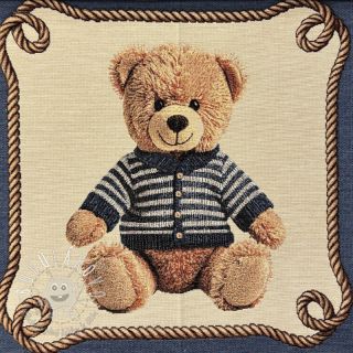 Dekoračná látka GOBELIN PREMIUM Teddy Bear Nautic PANEL