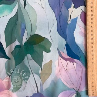 Viskóza RADIANCE Flower design C digital print