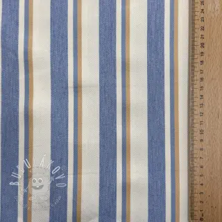 JEANS DENIM YARN DYED Stripe camel
