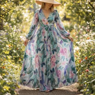 Viskóza RADIANCE Flower design C digital print