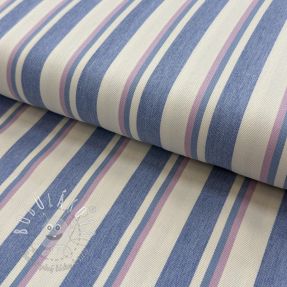 JEANS DENIM YARN DYED Stripe pink