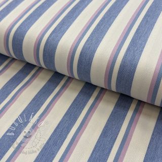 JEANS DENIM YARN DYED Stripe pink