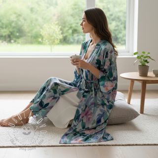 Viskóza RADIANCE Flower design C digital print