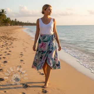 Viskóza RADIANCE Flower design C digital print