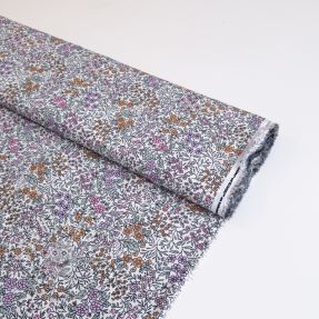 Viskóza ECOVERO Flowers Galia offwhite