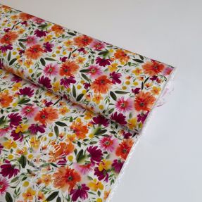 Viskóza STRETCH Flowers Sonja digital print