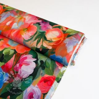 Viskóza RADIANCE Flower design B digital print