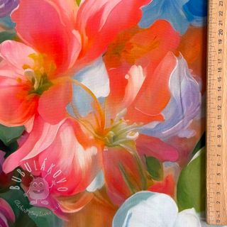 Viskóza RADIANCE Flower design B digital print