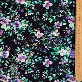 Viskóza RADIANCE Flowers Jamie digital print