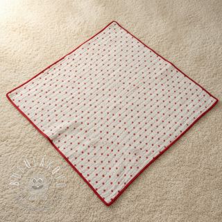 Dvojitá gázovina/mušelín STEPPED Heart