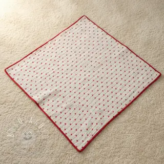 Dvojitá gázovina/mušelín STEPPED Heart
