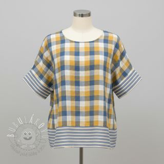Dvojitá gázovina/mušelín DOUBLE SIDED Summer Check