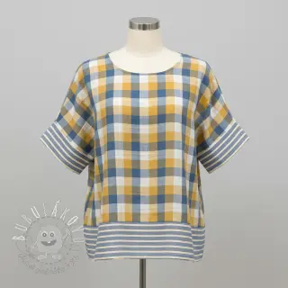 Dvojitá gázovina/mušelín DOUBLE SIDED Summer Check