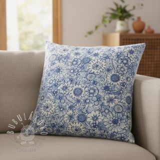 Dekoračná látka Linenlook Bloom Fully Mix digital print