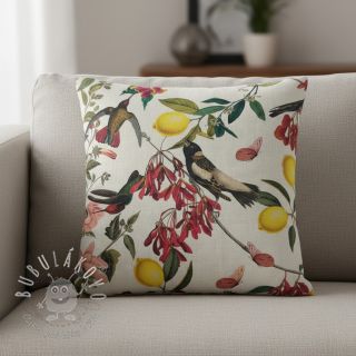 Dekoračná látka Linenlook Lemon Tropic Artisan digital print