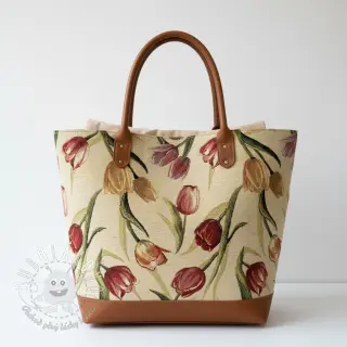 Dekoračná látka GOBELIN premium Tulip Spring Classic
