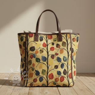 Dekoračná látka GOBELIN premium Leaves Funky Arty