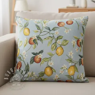Dekoračná látka GOBELIN premium Citrus Orange Lemon