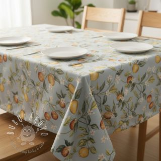 Dekoračná látka GOBELIN premium Citrus Orange Lemon