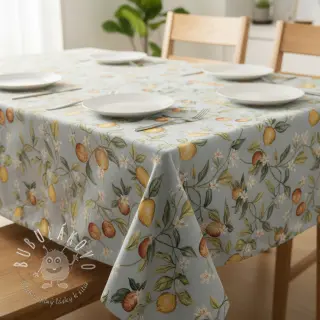 Dekoračná látka GOBELIN premium Citrus Orange Lemon