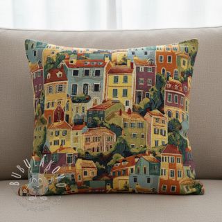 Dekoračná látka GOBELIN premium Happy Siesta House