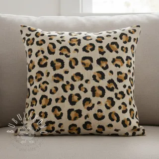 Dekoračná látka Linenlook premium Leopard Animal Print