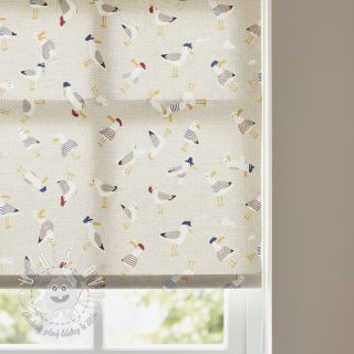 Dekoračná látka Linenlook premium Seagull dress up