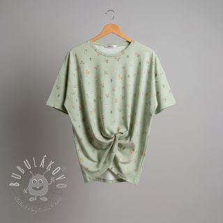 Úplet Bunnies sage ORGANIC