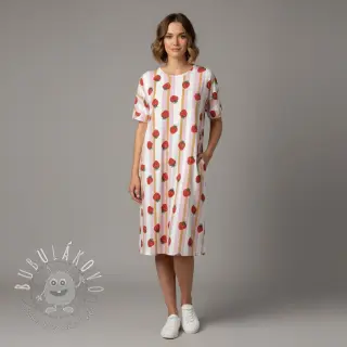 Úplet Fruits Strawberry white
