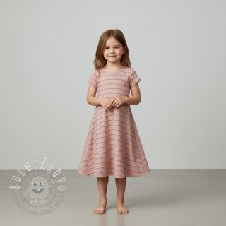Úplet RUFFLES powder pink