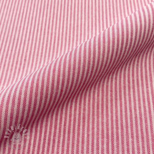 Dekoračná látka DOBBY Colored stripe fuchsia