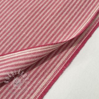 Dekoračná látka DOBBY Colored stripe fuchsia