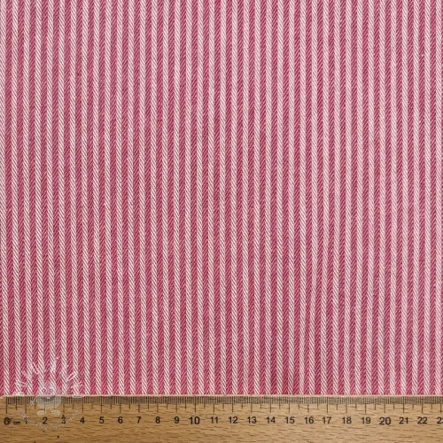Dekoračná látka DOBBY Colored stripe fuchsia