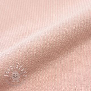 Dekoračná látka DOBBY Colored stripe light pink