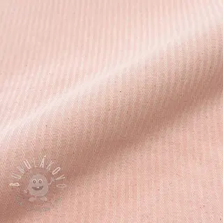 Dekoračná látka DOBBY Colored stripe light pink